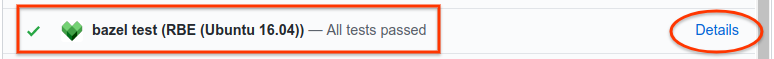 Resultados de exemplo Resultados de exemplo